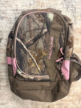 FIELDLINE Camouflage Pink Accent Women's Backpack